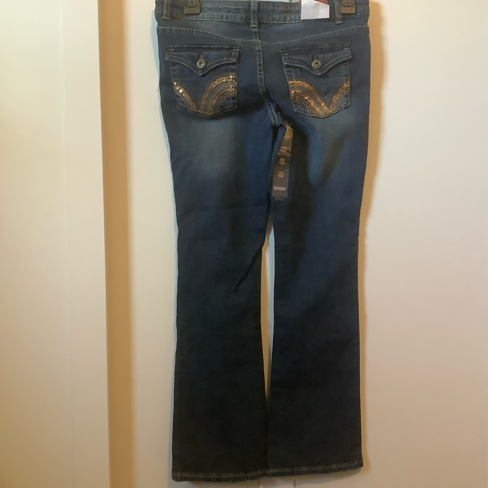 Arizona boot cut blue jeans size 10 1/2 plus